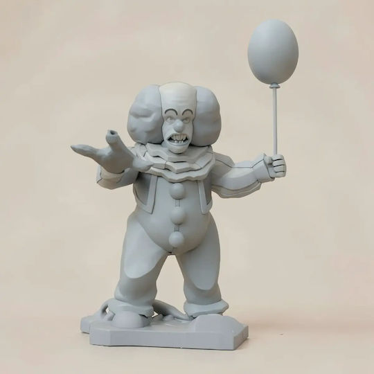 Unpainted 3D Figure Disney Infinity Style Collection Pennywise Painting DIY Gift Colors 30 Cm 1:6