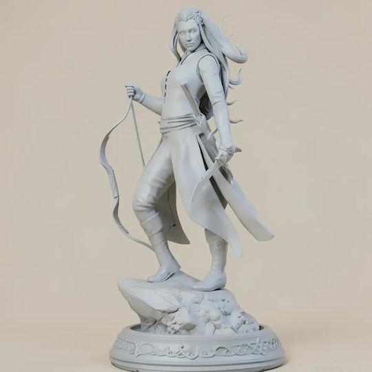 Небоядисана 3D Фигура Tauriel Evangeline Lilly 3D Модел От Хобит Боядисване Направи Си Сам Подарък Цветове 15,2 См 1:12