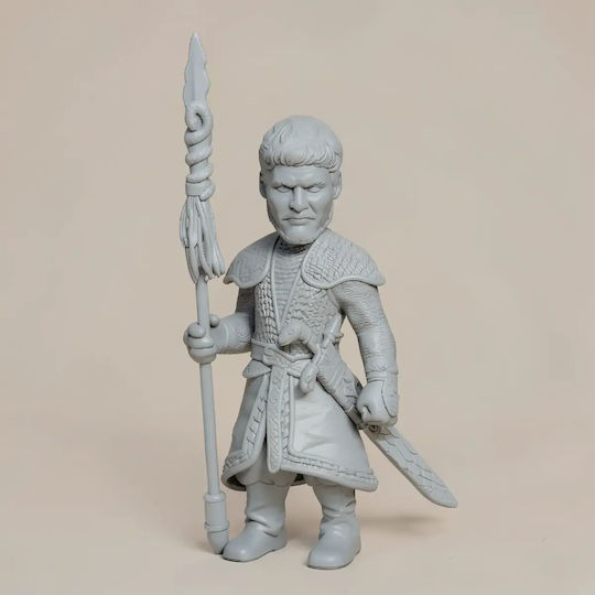 Unpainted 3D Figure Game of Thrones Oberyn Martell Chibi 3D Printing Figurine Painting DIY Gift Colors 30 Cm 1:6
