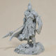 Unpainted 3D Figure Ares God War Fanart Ready To Paint DIY Gift Colors 30 Cm 1:6