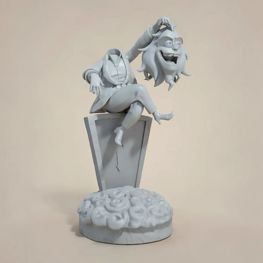 Figurină 3D Nevopsită Beetlejuice Stil Desen Animat Modele 3D Printare Vopsire Diy Cadou Culori 30 Cm 1:6