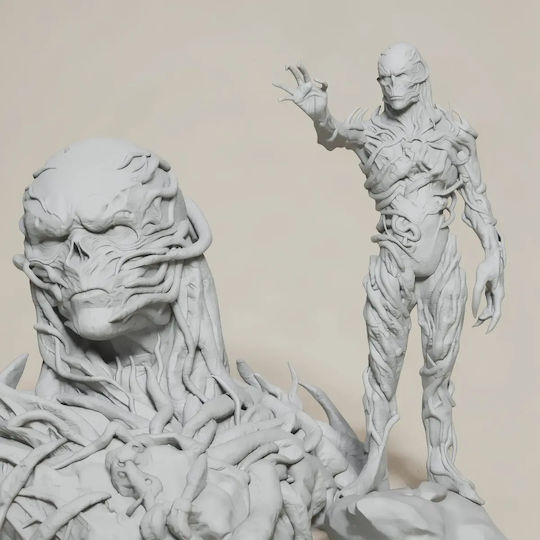 Unbemalte 3d Figur Vecna Fremde Dinge V3 Bemalung Diy Geschenk Farben 30 Cm 1:6