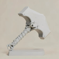 Άβαφη 3d Φιγούρα Cosplay God War Thor Hammer Wearable Βάψιμο Diy Δώρο Χρώματα 30 Cm 1:6 Άβαφη 3d Φιγούρα Cosplay God War Thor Hammer Wearable Βάψιμο Diy Δώρο Χρώματα 30 Cm 1:6