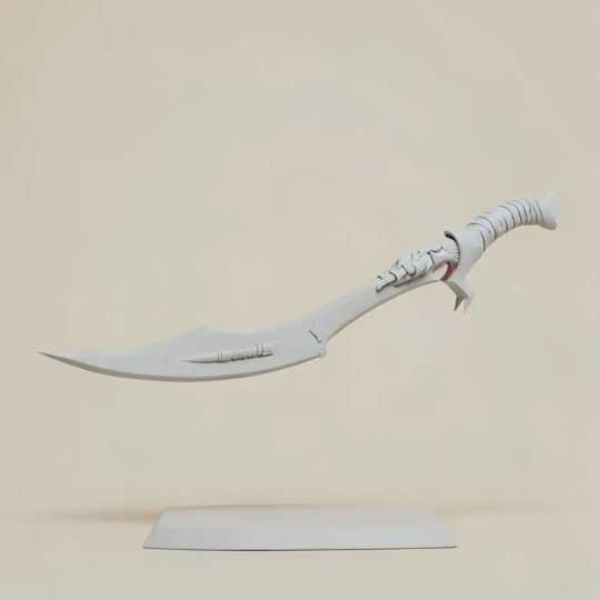 Unbemalte 3d Figur Cosplay Predator Badlands Schwert V2 Bemalt Diy Geschenk Farben 30 Cm 1:6