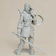 Unbemalte 3D Figur Ciri Witcher Winter Bemalung Diy Geschenk Farben 15,2 Cm 1:12