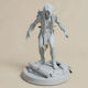 iLovePrints Sammelbare Figuren Predator V2 From Prey 2022 Βάψιμο Diy Δώρο Χρώματα 20 Cm 1:8