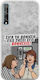 Epic Quotes Case I Have Lived Vibrations Huawei P Smart S Flexible TPU Transparent Silicone