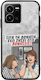 Epic Quotes Case I Have Lived Vibrations Vivo Y35 Groove TPU Tempered Glass TPU