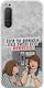 Epic Quotes Case I Have Lived Vibrations Sony Xperia 5 Flexible TPU Transparent Silicone
