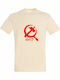 Tricou Unisex Asap Rocky Hammer Sickle Design Crem