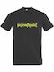 Unisex T-shirt Miminivriaiz Greek Funny Quote Dark Grey