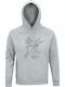 Hoodie Organic Unisex " Lola Bunny Spanking Bags Bunny Kinky Cartoons " Grey Melange