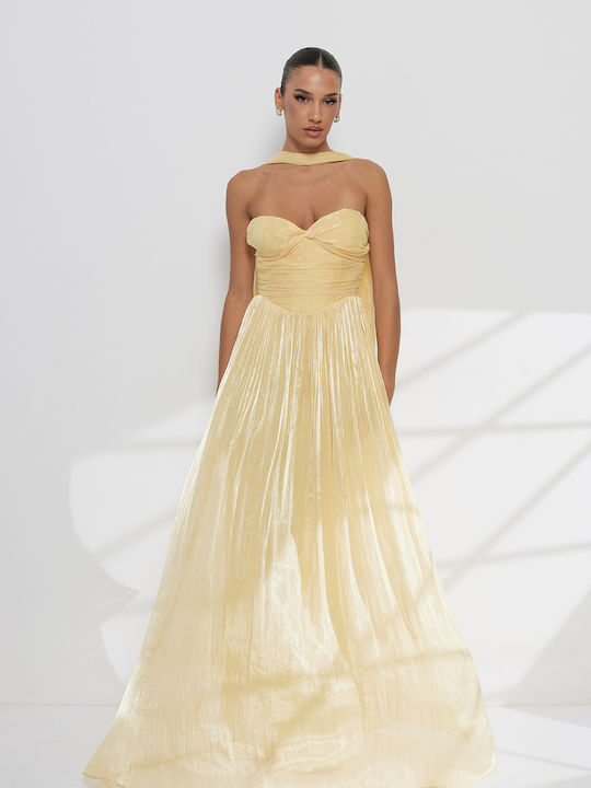 Sommer Maxi Abend Damenkleid Slip Dress Wickel mit Masche Luftig