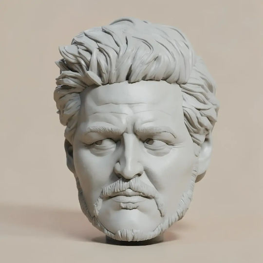 Άβαφη 3D Колекционерска Фигура Custom Head Collection Joel Miller Последният От Нас Боядисване DIY Подарък Цветове 15,2 См 1:12