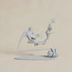 Unpainted 3D Figure Super Basic Slow Burn Incense Holder Painting DIY Gift Colors 15.2 Cm 1:12