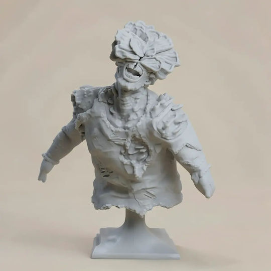 Άβαφη 3d Φιγούρα Clicker Last Us Bust 3d Βάψιμο Diy Δώρο Χρώματα 15,2 Cm 1:12