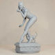 Unbemalte 3d Figur Catwoman V9 Aus Dc Bemalung Diy Geschenk Farben 20 Cm 1:8