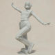 Unpainted 3D Figure Choushinsei Flashman 3D Printing Model Pink Flash Painting DIY Gift Colors 20 Cm 1:8