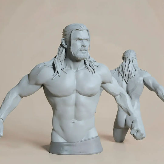 Unpainted 3D Figure Thor Naked NSFW Painting DIY Gift Colors 20 cm 1:8