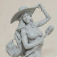 Unpainted 3D Figure Pauline Super Mario Odyssey 250mm 3D Painting DIY Gift Colors 30 Cm 1:6