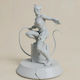 Unbemalte 3d Figur Catwoman V8 Aus Dc Bemalbar Diy Geschenk Farben 30 Cm 1:6