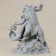 Άβαφη 3d Φιγούρα King Thor 3d Model Action Pose Βάψιμο Diy Δώρο Χρώματα 20 Cm 1:8