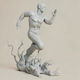 Unpainted 3D Figur Flash V2 Aus Dc Bemalung Diy Geschenk Farben 30 Cm 1:6