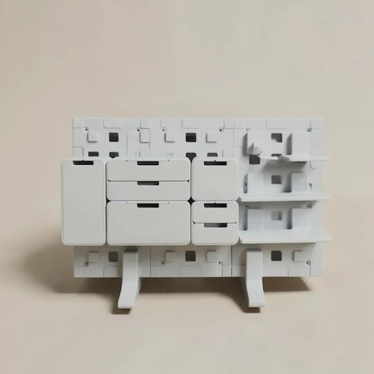 Unpainted 3D Figure Super Basic Stand Up Standing Organizer Painting DIY Gift Colors 15.2 Cm 1:12