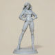 Άβαφη 3d Sammelbare Figur Rogue Stand Pose Basis Diy Bemalung Geschenk Farben 20 Cm 1:8