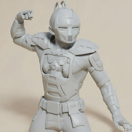 Небоядисана 3D Фигура Cyrax Mortal Kombat Боядисване DIY Подарък Цветове 30 см 1:6