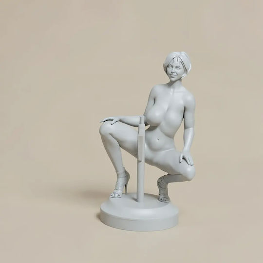 Άβαφη 3d Sammelbare Figur Dee Williams Pornstar Pen Holder Nsfw Basis Diy Geschenk Farben 15,2 Cm 1:12