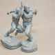 Unpainted 3d Figur Flash Running From Dc Maßstab 1:8 Diy Geschenk Farben 20 Cm