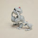 Άβαφη 3d Sammelbare Figuren Basic Tmnt Mouser Joystick Basis Diy Geschenk Farben 20 Cm 1:8