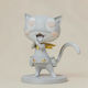Небоядисана 3D Фигура Morgana Persona 5 Digital Боядисване DIY Подарък Цветове 20 см 1:8