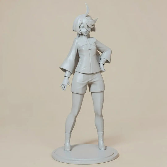 Unpainted 3D Figure Miorine Rembran From Gundam Painting Diy Gift Colors 20 Cm 1:8