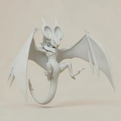 Άβαφη 3d Φιγούρα Noivern Pokemon Complete Βάψιμο Diy Δώρο Χρώματα 20 Cm 1:8 Άβαφη 3d Φιγούρα Noivern Pokemon Complete Βάψιμο Diy Δώρο Χρώματα 20 Cm 1:8