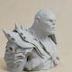 Unpainted 3D Figure Lawrence Makoare Bolg Hobbit Bust 3D Printing Figurine Painting DIY Gift Colors 15.2 Cm 1:12