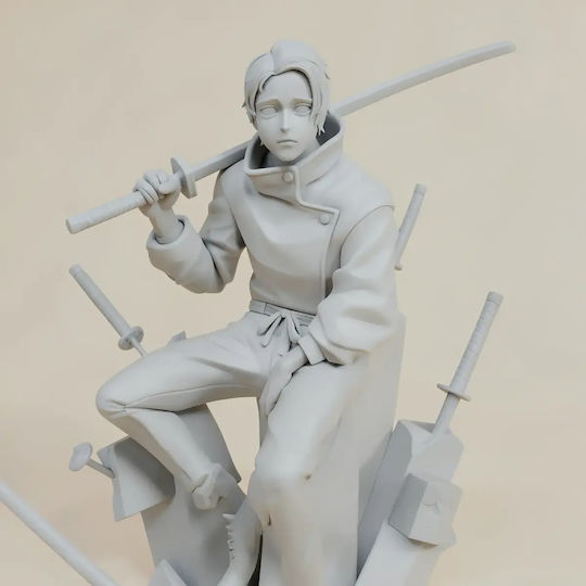 Небоядисана 3D Фигура Yuta Jujutsu Kaisen 210мм Боядисване DIY Подарък Цветове 20 См 1:8