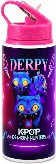 Digital Place Vânătorii De Demoni K-Pop Sticlă Pentru Copii Vânătorii De Demoni K-Pop Aluminiu 600ml
