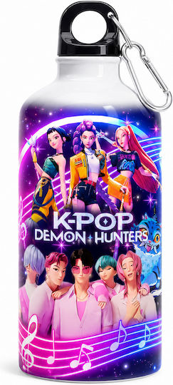 Digital Place Vânătorii De Demoni K-Pop Sticlă Pentru Copii Vânătorii De Demoni K-Pop Aluminiu 600ml