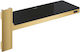 Grohe Spa Aqua Pure Shower System Shelf 231 X 91 Mm Metal Acrylic Glossy Gold 101677gl00