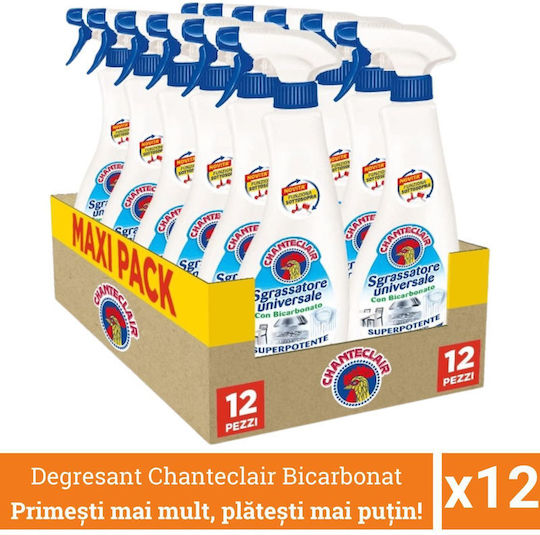 Chante Clair Καθαριστικό Spray για Λίπη 600ml 12τμχ