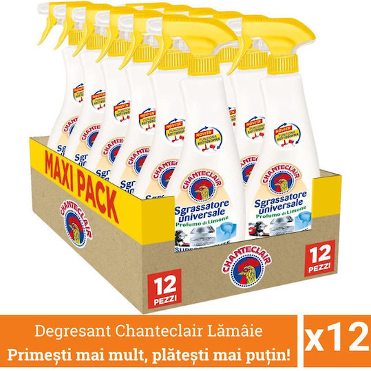 Chante Clair Καθαριστικό Spray για Λίπη 600ml 12τμχ