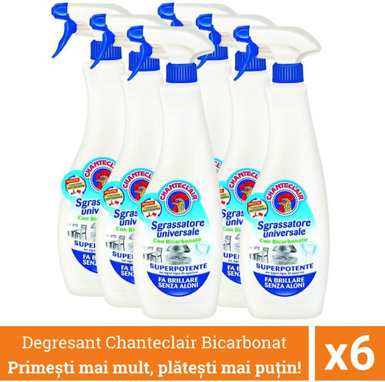 Chante Clair Spray de curățare pentru grăsimi 600ml 6 buc