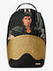 Sprayground Scarface School Backpack Gold