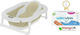 Primabobo Klappbare Baby-Badewanne mit Thermometer Beiges