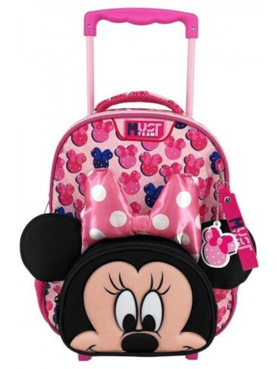 Must Team Disney Minnie Mouse Schulranzen Trolley Kindergarten Rosa 8lt Must Team Disney Minnie Mouse Schulranzen Trolley Kindergarten Rosa 8lt