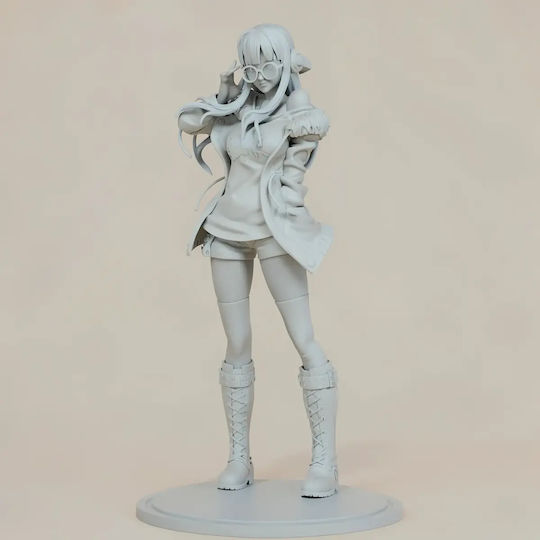 Άβαφη 3d Фигура Futaba Sakura От Persona 5 Боядисване Diy Подарък Цветове 20 См 1:8