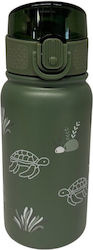 abo In A Fast World Be A Turtle Kids Water Bottle Stainless Steel 350ml abo In A Fast World Be A Turtle Kids Water Bottle Stainless Steel 350ml
