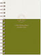 Adbook Academic Spiral Diary Bronze 2026-2027 L...